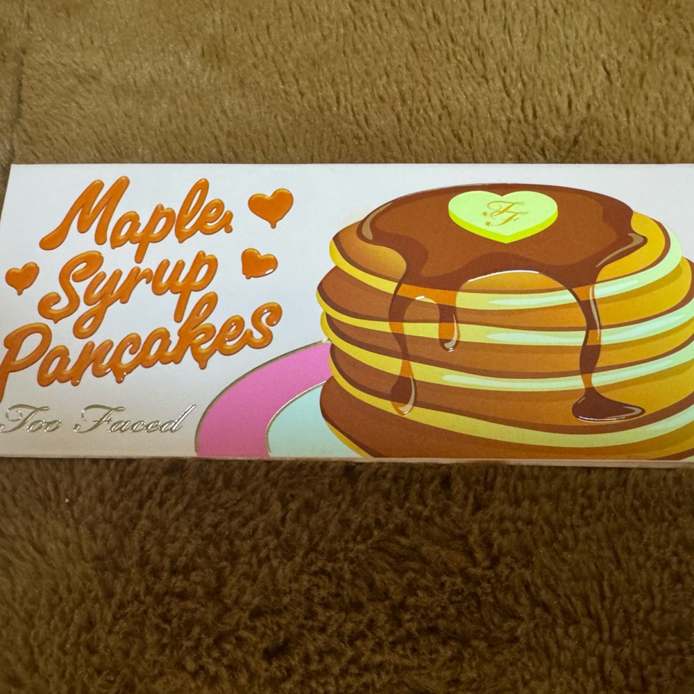Too Faced Maple Syrup Pancakes Palette with Warm Browns